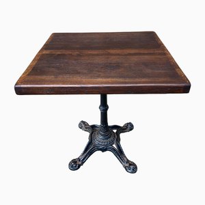 Mesa pedestal francesa Art Déco, años 70