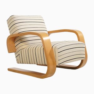 Sillón Tank modelo 400 de Alvar Aalto para Artek, Finlandia, años 60