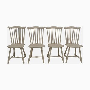 Moderne italienische Mid-Century Esszimmerstühle von Pizzetti Roma, 1960er, 4er Set