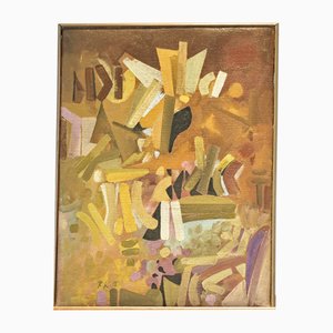 Oil Painting, Apotheose, Rose Kurtzke, Berlin, Germany, 1958
