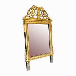 18th Century French Regency Giltwood Overmantel Mirror