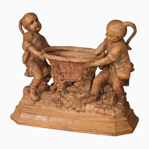 Large Terracotta Sculpture from Goldscheider Wien, 1940s
