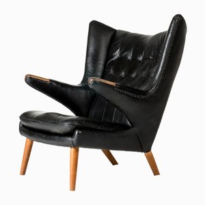 Mid-Century Papa Bear Sessel von Hans J. Wegner, 1950er