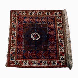 Vintage Oriental Square Rug