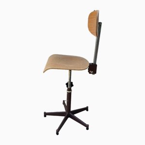 Chaise Pivotante d'Architecte Industriel, 1950