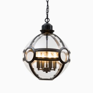 Small Bronze Clyde Globe Lantern from Pure White Lines