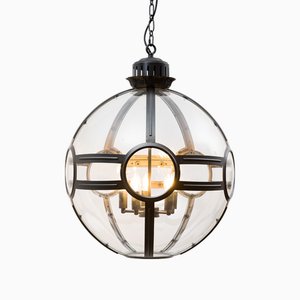 Large Bronze Clyde Globe Lantern from Pure White Lines