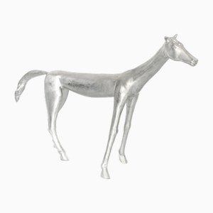 Antonio Giancaterino, Il Cavallo: Das Pferd, Aluminiumskulptur