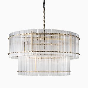 Grande Double San Francisco Chandelier from Pure White Lines