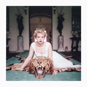 Slim Aarons, La bella e la bestia, Stampa fotografica timbrata