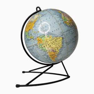 Terrestrial Globe by Girard and Barrère, 1960s