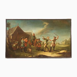 French Artist, Napoleonic Battle, 1840, Oil on Canvas