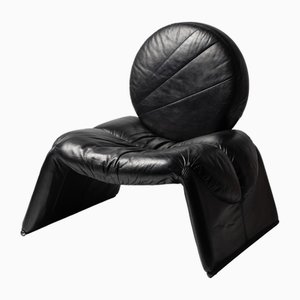 Calypso Lounge Chair Saporiti attributed to Vittorio Introini for Saporiti Italia, 1979