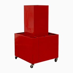 Mueble de dibujo de chapa, años 70