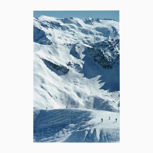 Slim Aarons, ski dans le Vermont, estampé par le domaine Impression photo