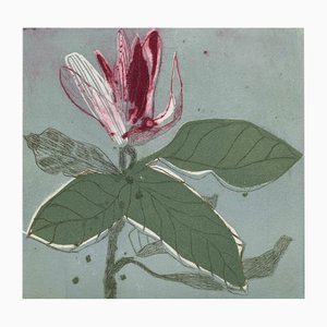 Marta Wakula, Magnolia X, Incisione su carta, 2020
