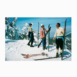Slim Aarons, Sugarbush Skiing, Estate Stamped Photographic Print