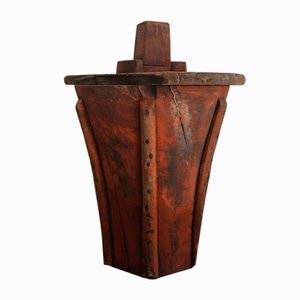 Early 20th Century Wooden Casting Pattern Object with Original Patina, 1890s