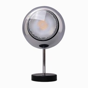 Verchromte Space Age Deckenlampe von Staff, 1970er