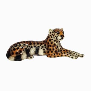 Ceramic Leopard, Spain, 1960s
