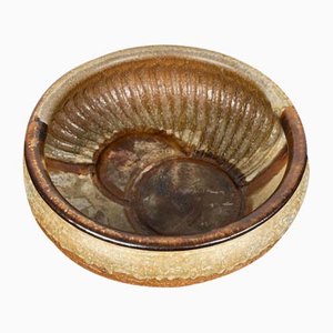 Dänische Mid-Century Studio Keramikschale von Axella, 1960er