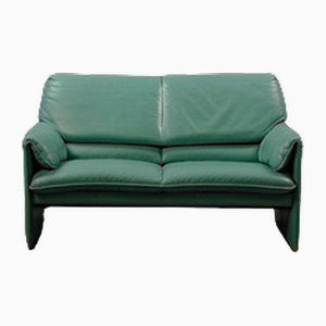 Bora Bèta Leather Sofa in Mint Green by Axel Enthoven for Leolux, 1984