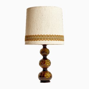 Deutsche Keramik Tischlampe von Kaiser Leuchten für Kaiser Idell / Kaiser Leuchten, 1960er