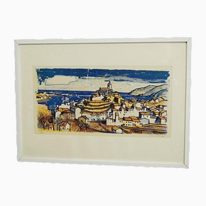 Frederic Lloveras, Cadaqués: Costa Brava, 1980, Lithograph