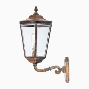 Early 20th Century Copper Wall Lantern