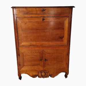 Louis Xv Period Secretary in Natural Wood