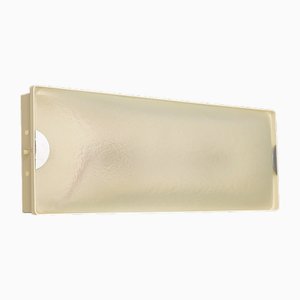 Lámpara de techo con difusor de vidrio de Fontana Arte, años 60