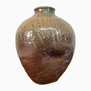 Shigaraki Tsubo Vase, Japan, 1920s