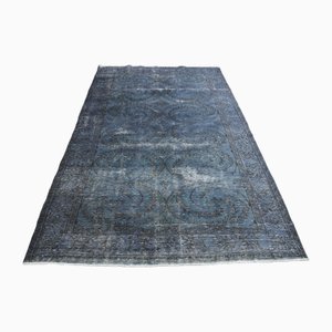 Tapis Moderne en Laine Bleu, 1960s