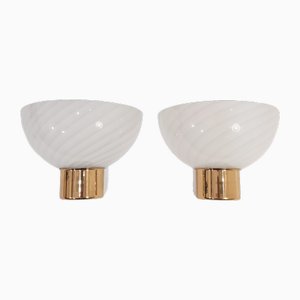 Italian Wall Lights by F. Fabbian, 1970s, Set of 2