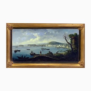 Ettore Ferrante, Naples, 1990s, Oil on Canvas, Framed