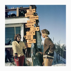 Slim Aarons, Stowe Mountain, Photographic Print