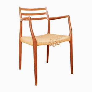 Model 62 Chair in Teak by Niels Otto Møller for J.L. Mollers, 1970s