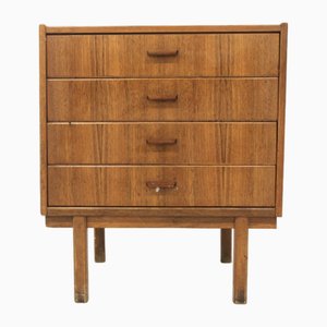 Scandinavian Teak Chest of Drawers, Sweden, 1960s