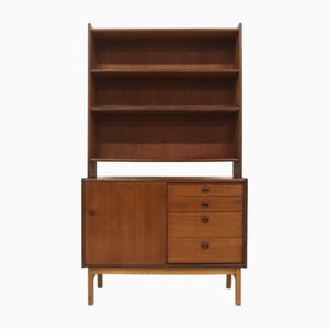 Skandinavisches Bücherregal aus Teak, Schweden, 1960er