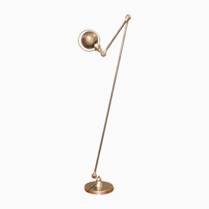 Industrial 2-Arm Floor Lamp by Jean-Louis Domecq for Jieldé, 1950s