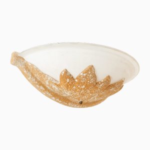 Ceramic Wall Light with Glass