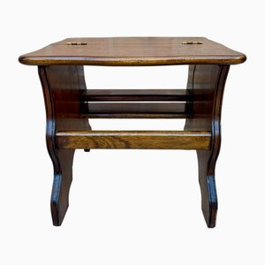 French Library Steps in Walnut, 1890s