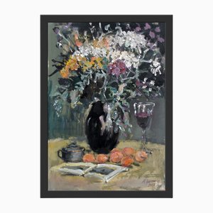 Magdalena Spasowicz, Bodegón, óleo sobre lienzo, 2008