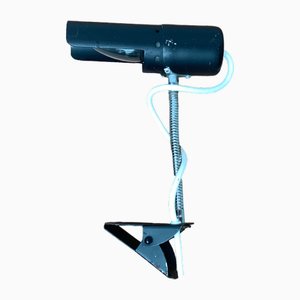 Minimalistische Mid-Century Tischlampe mit Klemme, 1960er
