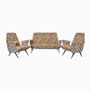 Living Room Set by Nino Zoncada, 1950s, Set of 3