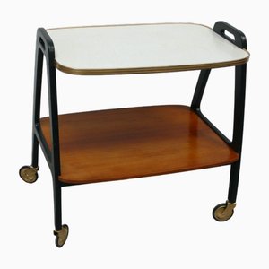 Carrello da tè Mid-Century moderno di Opal Möbel, Germania, anni '50