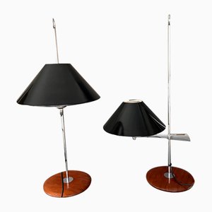 Joan Augé zugeschriebene Tischlampen, 1990er, 2er Set