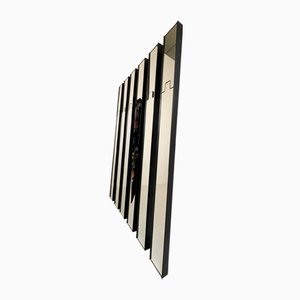 Gronda Coat Stand/Mirror attributed to Luciano Bertoncini for Elco, 1970s, Set of 6