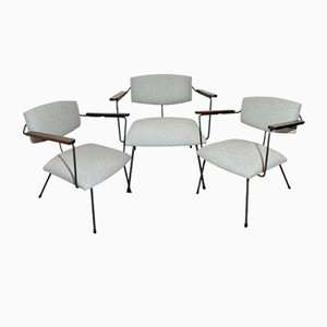 Sessel im Stil von Adrian Pearsall, 1960er, 3er Set