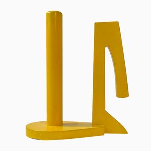 Vintage Kitchen Paper Towel Holder in Yellow Pine by Aksel Hansen, 1970s